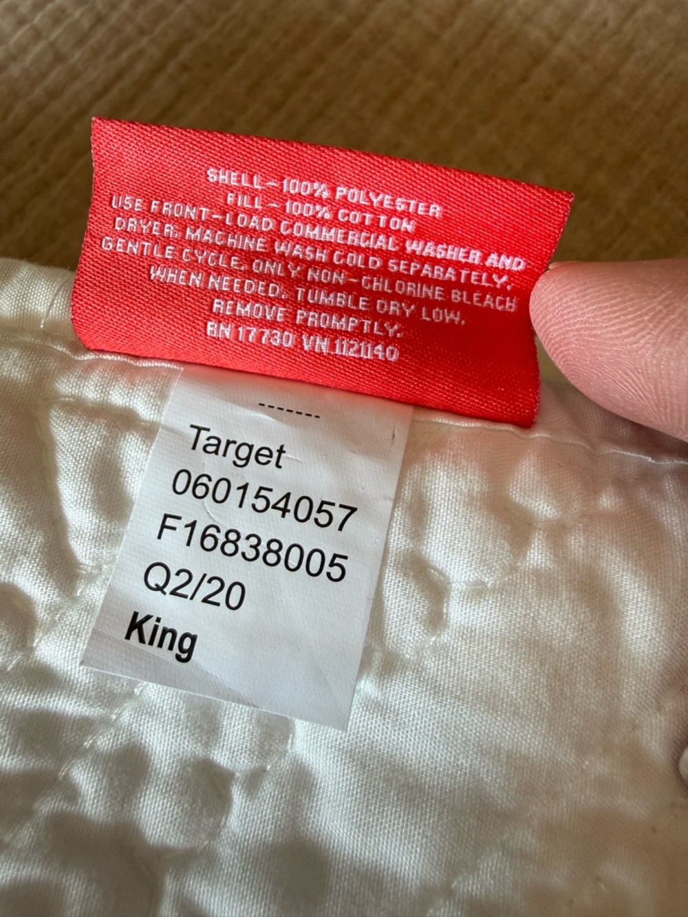 Opalhouse White Quilted Medallion Quilt - Picture 4 of 4